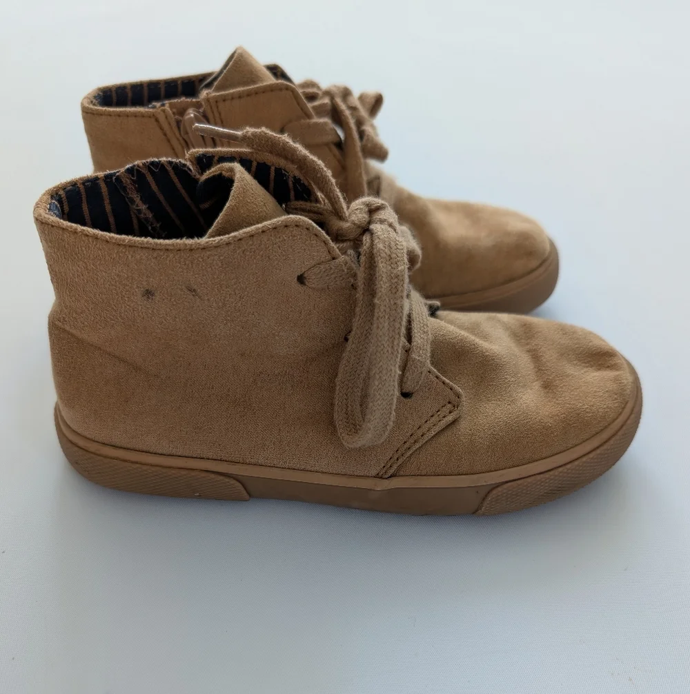 Cat & Jack Tan Kids Boots - 11